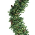 thumbnail image 4 of Northlight Pre-Lit Dakota Red Pine Artificial Christmas Wreath - 6' - LED Warm White Lights, 4 of 4