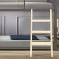 thumbnail image 4 of Wildnix Foldable Wall-Mounted Step Ladder, 3-Step Wooden Bed Ladder, Space-Saving, Sturdy Construction, Easy Assembly, Perfect for Home Use, 4 of 6
