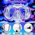 thumbnail image 3 of Dry Snorkel Set,anti-fog Scuba Diving Mask,panoramic Wide View Diving Goggle,easy Breathin, 3 of 5