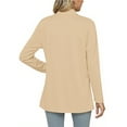thumbnail image 4 of MOSHU Lightweight Cardigans for Women Long Sleeve Open Front Tops Casual Loose Fall Cardigan with Pockets, 4 of 9