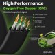 thumbnail image 4 of Cable Ethernet GearIt Cat7 plano para exteriores, 4,5 m, 600 MHz, 10 Gbps, 4 of 8