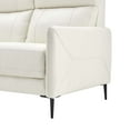 thumbnail image 5 of Modway Huxley Leather Sofa in White, 5 of 9