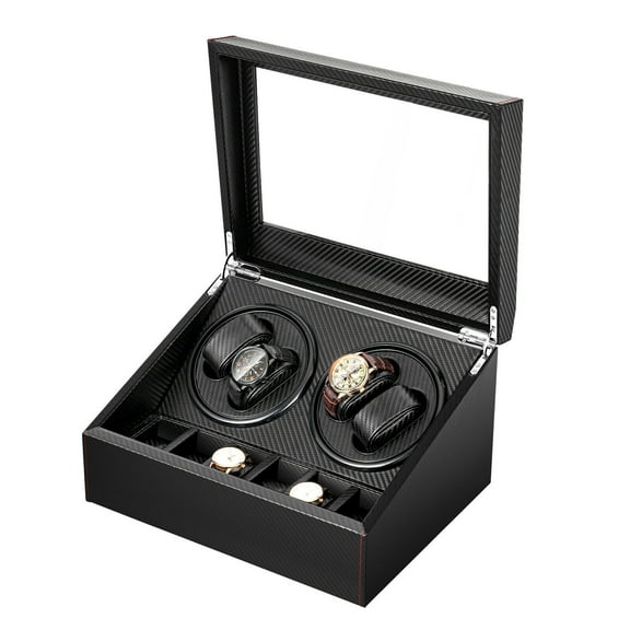 Automatic Rotation Watch Winder Box 4 6 Self Winding Display Box Storage Case