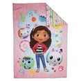Gabby's Dollhouse 4Piece Toddler Bedding Set