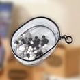 thumbnail image 1 of Bolsa de exhibición de muñecas transparente Estuche de exhibición de figuras Cierre de cremallera, Estuche de cremallera transparente Bolsa de , Bolsa con llavero, 1 of 8