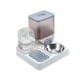 thumbnail image 5 of Alimentador automático y dispensador de agua Dispensador de agua para mascotas Almacenamiento de comida para mascotas Grande Gris Con Cuenco, 5 of 9