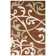 thumbnail image 5 of SAFAVIEH Soho Milan Abstract Wool Area Rug, Brown/Multi, 3'6" x 5'6", 5 of 10