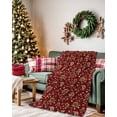 thumbnail image 2 of Yellow Roses Flannel Blanket for Bed,Travel and Camping, Christmas Xmas Super Soft Cozy Blanket for All Seasons 50"x60", 2 of 6
