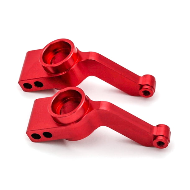 Portador del árbol Portadores de eje trasero 2 piezas Reemplazos de aleación de aluminio para Slash Stampede Telluride 4WD Remote Control Car Abanopi Portador del árbol