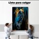 thumbnail image 2 of Cuadro Decorativo Canvas Caballo Ojos Azules 60x90, 2 of 5
