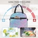 thumbnail image 4 of Fotbe Fantasy Gradient Bolsa de Almuerzo con Estampado, Lonchera Aislada, Contenedores de Comida Reutilizables Tipo Cooler a Prueba de Fugas, 4 of 7
