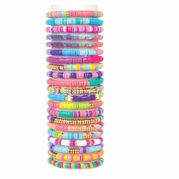 Quick-Click Bracelet Maker Kit, DIY Charm Bracelet Kit with Beads, Easy Click Design, Jewelry Making Kit for Girls, Cute & Friendship Bracelet Kit, Charm Bracelet Making Kit (A Set)