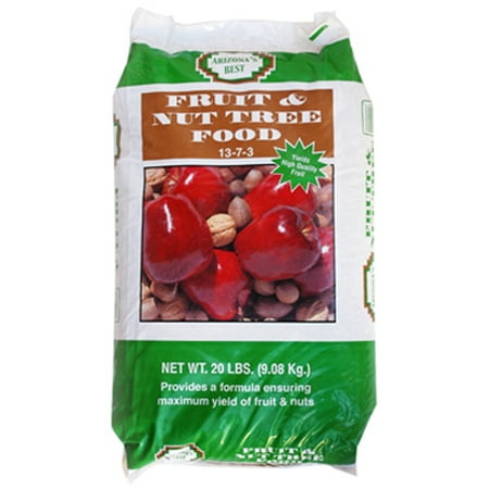 Arizona's Best 20 LB 13-7-3 Fruit & Nut Tree Fertilizer Contains Speci Only (Best Lawn Treatment For Chiggers)