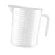 thumbnail image 2 of Taza medidora con escala, jarra de agua, recipiente de líquidos multifunción, herramientas de cocina para leche, vino casero, agua fría y caliente 1000ML, 2 of 8