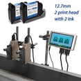 thumbnail image 2 of PRX1000 Thermal Inkjet Printer 6.5inch Capacitive Screen Online Inkjet Printer Expiry Date Text Barcode Batch Number Coder ,Widely Used, 2 of 7
