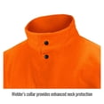 thumbnail image 2 of Revco Veste de Soudure en Coton Résistante aux Flammes fo9-30c-TG, Très Grand, Orange, 2 of 4