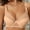 Beige, variant on Tbopshirt Lace Bras for Women Plus Size,Women Bras Embroidered Glossy Comfortable Breathable Bra Underwear With Rims