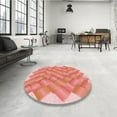 thumbnail image 3 of Ahgly Company Indoor Rectangle Patterned Bright Orange Area Rugs, 2' x 3', 3 of 6