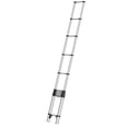 thumbnail image 6 of Thehsnt 12.8/15.5ft Telescoping Extension Ladder, Stainless Steel Folding Telescopic Ladder with Locking Mechanism, Multi-Purpose Collapsible Ladder for Home or RV Outdoor Work, Bearing 330lbs, 6 of 9