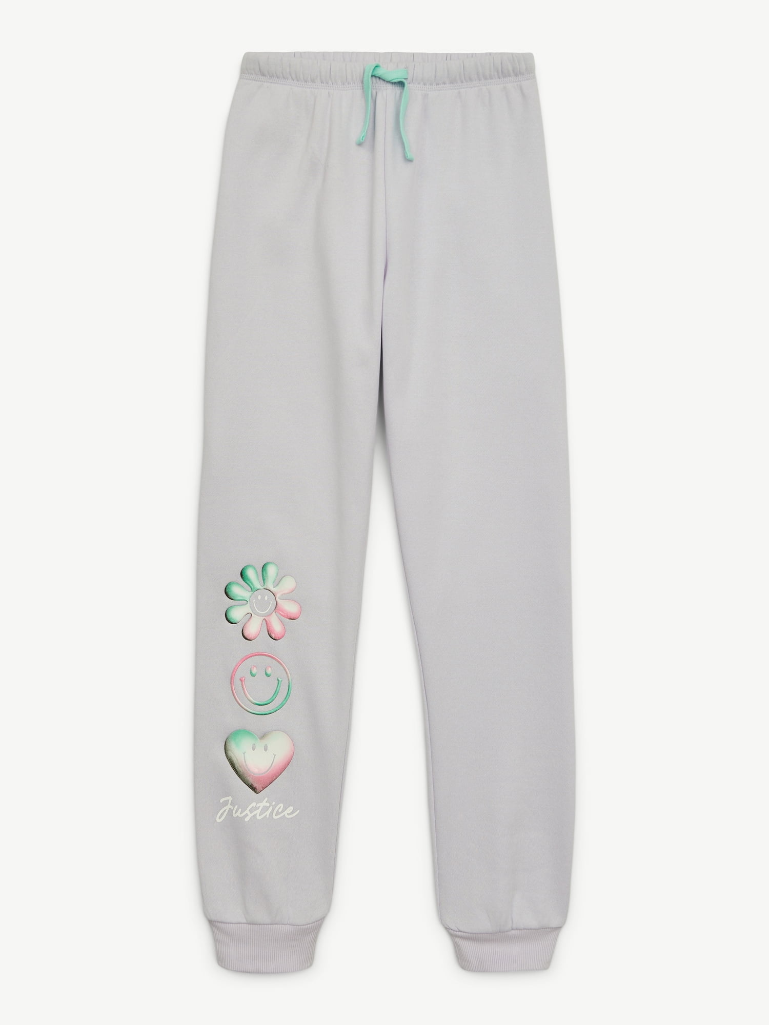Justice Girls Everyday Fleece Jogger Sweatpants, Sizes XS - XLP