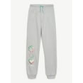 thumbnail image 4 of Justice Girls Everyday Fleece Jogger Sweatpants, Sizes XS - XLP, 4 of 5