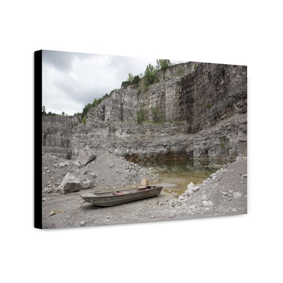 Canvas Print: Vulcan Materials Company Limestone Quarry, Tuscumbia, Alabama, 2010
