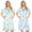 Blue Green Rose, variant on Womens Nightgowns Sleepwear Soft Pajama Dress Nightshirts