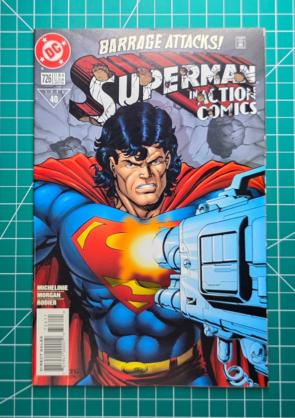 Cover of Action Comics #726