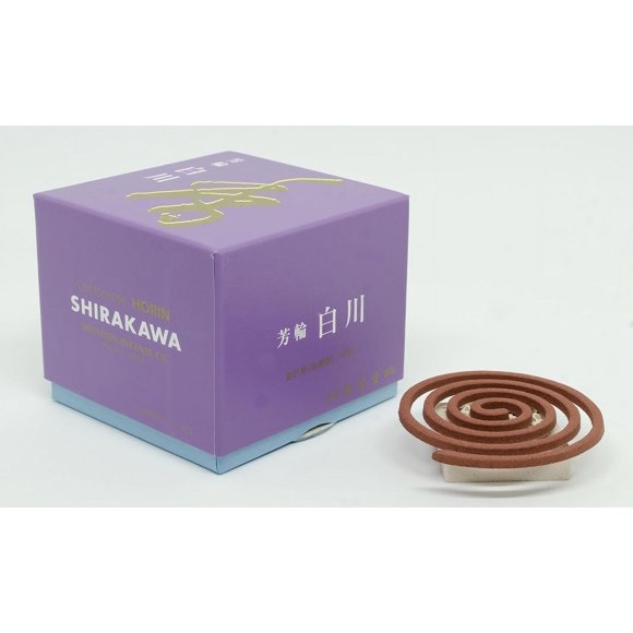 SHOYEIDO White River Incense Coils, 10 CT