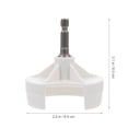 thumbnail image 4 of Knitting Machine Crank Adapter for Home Use with Hexagonal Steel Bit 1/4 Inch and Plastic Handle, 4 of 8