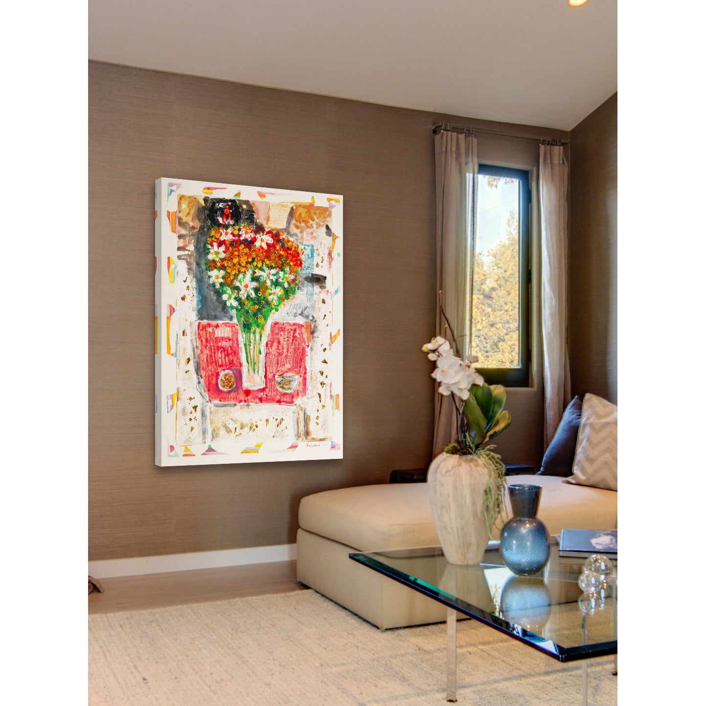 Marmont Hill "Young Beauty" by Wayne Ensrud Painting Print on Canvas