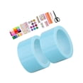 thumbnail image 4 of Baohd Bulles Double Face pour Enfants Classe Bricolage Fait Main 2 Rouleaux avec Outils Complets Bleu, 4 of 9