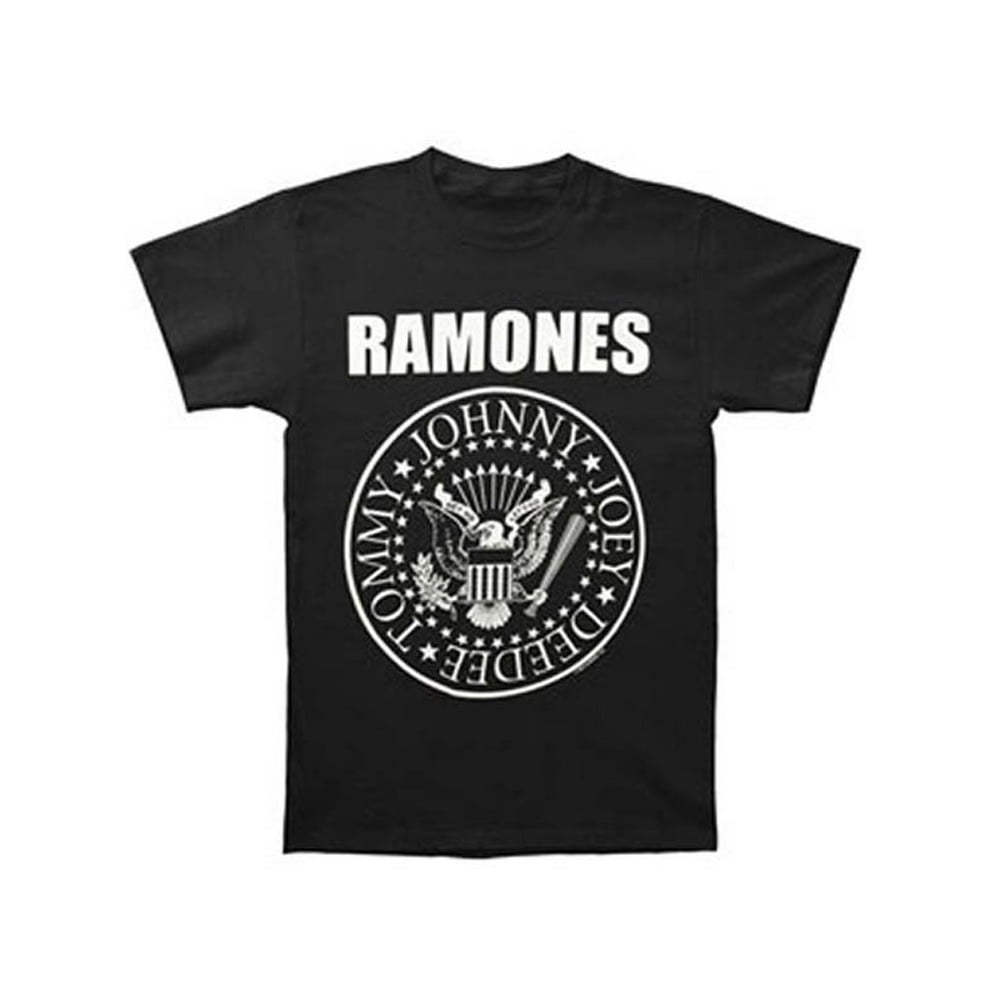 Ramones - Ramones Men's Jumbo Seal T-shirt Black - Walmart.com ...