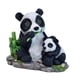 thumbnail image 4 of Estatua de panda de jardín con luz solar y movimiento de ojos realista, adorno para decoración de exteriores, escultura creativa de resina para, 4 of 8