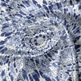 thumbnail image 5 of Ambesonne Flower Valance Pack of 2, Oriental Boho, 54"X12", Blue, 5 of 5
