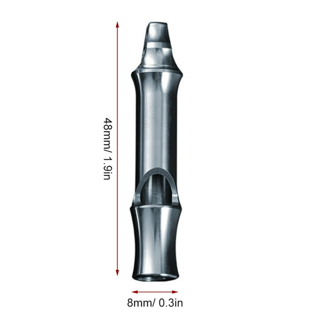 Sifflet de Survie, Sifflet en Titane Portable Sifflet d'Urgence Sifflet Portable Design de Classe Mondiale