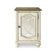 thumbnail image 3 of Signature Design by Ashley Realyn Cottage-Style Mirrored End Table in Antique White, 3 of 8