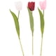 thumbnail image 1 of KAKOWELY 3 piezas de adornos de tulipanes realistas, tulipanes decorativos, tulipanes falsos, ramo de flores DIY, 1 of 4