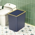 thumbnail image 4 of Mlkoz Kitchen Garbage Can Clearance, Bathroom Trash Cans Household Toilet With Lid Has Living Room Kitchen Bedroom Trash Cans Press Grips, Men Gifts, 4 of 6