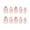 B, variant on French Sweet Glossy Cat Eyes Press on Nails Set for Women Girls,White Long Almond Tips Fake Nails Acrylic Shine Stereo Bowknot Nails for Office Daily Wedding,Gift for Valentine's Holiday 24pcs