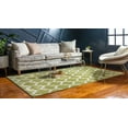 thumbnail image 3 of Rugs.com Lattice Collection Rug – 3' x 5' Light Green Medium Rug Perfect For Entryways, Kitchens, Breakfast Nooks, Accent Pieces, 3 of 9