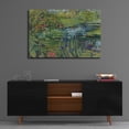 thumbnail image 4 of Epic Art 'Peaceful Pond' by Carol Rowan, Acrylic Glass Wall Art, 36"x24", 4 of 8