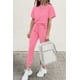 thumbnail image 5 of Conjunto Deportivo PRETTYGARDEN para Mujer, Dos Piezas, Color Rosa, Talla L, 5 of 6