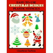 Easy-To-Use Christmas Designs Plastic Stencils