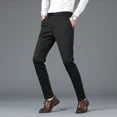 thumbnail image 4 of Pantalones drapeados de trabajo de sastrería social para hombres Trajes de oficina para hombres Pantalones Ropa formal de negocios fluida Vestido de lujo Clásico Verano 2024, 4 of 5