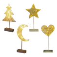 thumbnail image 5 of Lámpara de mesa con estrella de cinco puntas, miniárbol de Navidad, regalo de cobre, luces LED de ratán, excelente diseño, decoración de dormitorio, 5 of 5