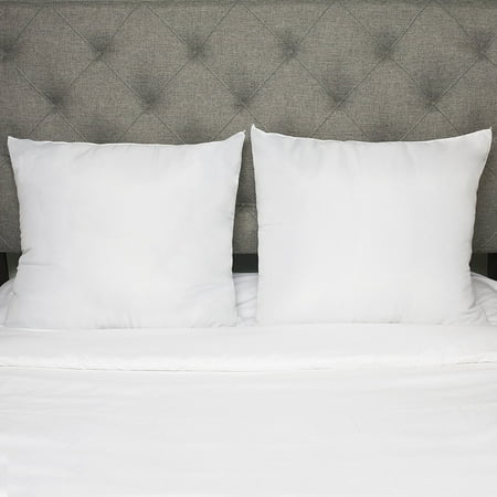 Down Square Pillow (2 Pack Luxurious 26