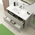thumbnail image 2 of Ws Bath Collections Menta C100.100 NO Menta 40" Wall Mounted Single Basin Vanity Set -, 2 of 4