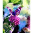 thumbnail image 2 of CafePress - Colorful Abstract Butterfly Throw Blanket - Soft Fleece Throw Blanket, 50"x60" for All Ages, 2 of 2