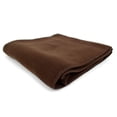 thumbnail image 7 of Solid Color Fleece Unisex Winter Scarf (Brown), 7 of 7